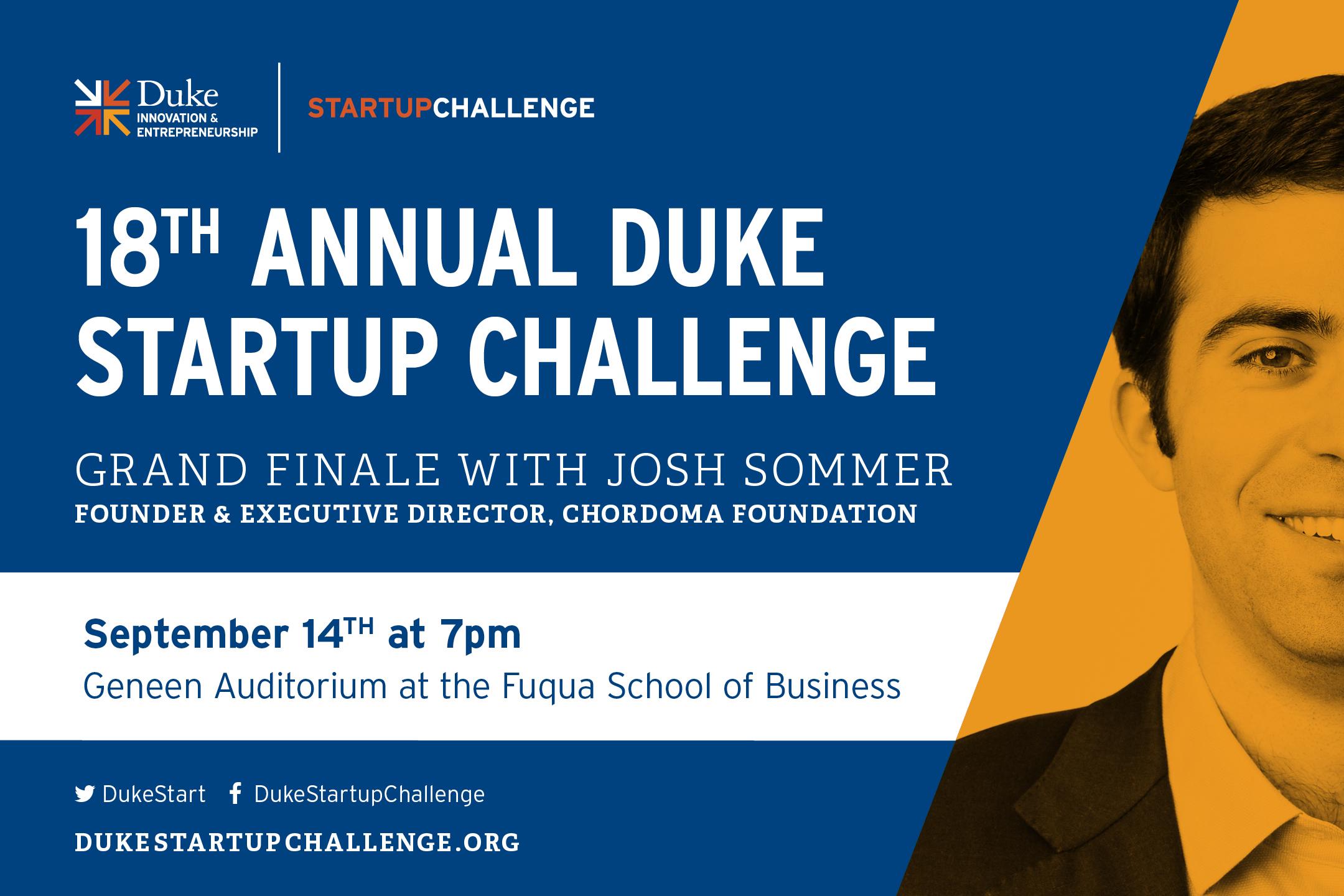 Duke Startup Challenge